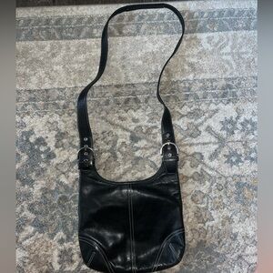 Coach crossbody leather bag